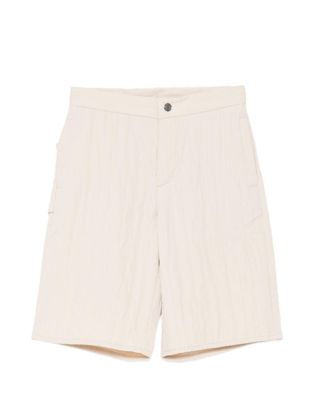 Shorts per bambino Emporio Armani Kids beige con trama a coste EB001062 AF20709 U1156 EMPORIO ARMANI KIDS 