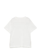 T-shirt per bambino Palm Angels Kids bianca con stampa del logo F6PAJBTH026 412 PALM ANGELS KIDS 