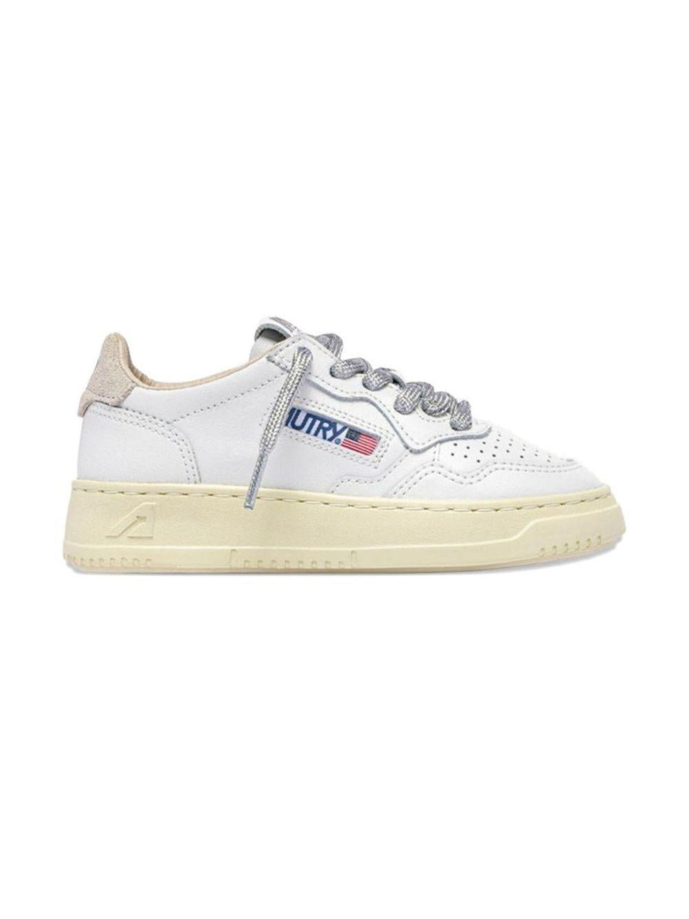Sneakers per bambini Autry Kids Medalist bianche con lacci KULK WF01 AuTRY KIDS 