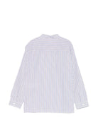 Camicia per bambino DONDUP Kids bianca con design a righe DMCA0510CR024 R001 DONDUP KIDS 