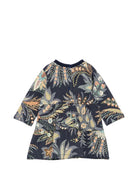 Abito per neonata Etro Kids blu con stampa paisley GZ1010 Z4083 617NO ETRO KIDS 