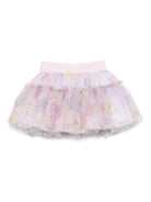 Gonna per neonata Monnalisa rosa a fiori 31E702 5664 0090 MONNALISA 