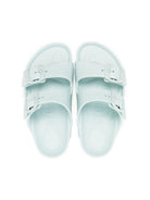 Sandali Arizona per bambini Birkenstock Kids verde con logo goffrato 1026753 GREEN BIRKENSTOCK KIDS 