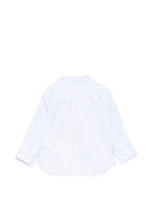 Camicia per neonato Etro Kids azzurra con colletto classico GW5500 P0472 600 ETRO KIDS 