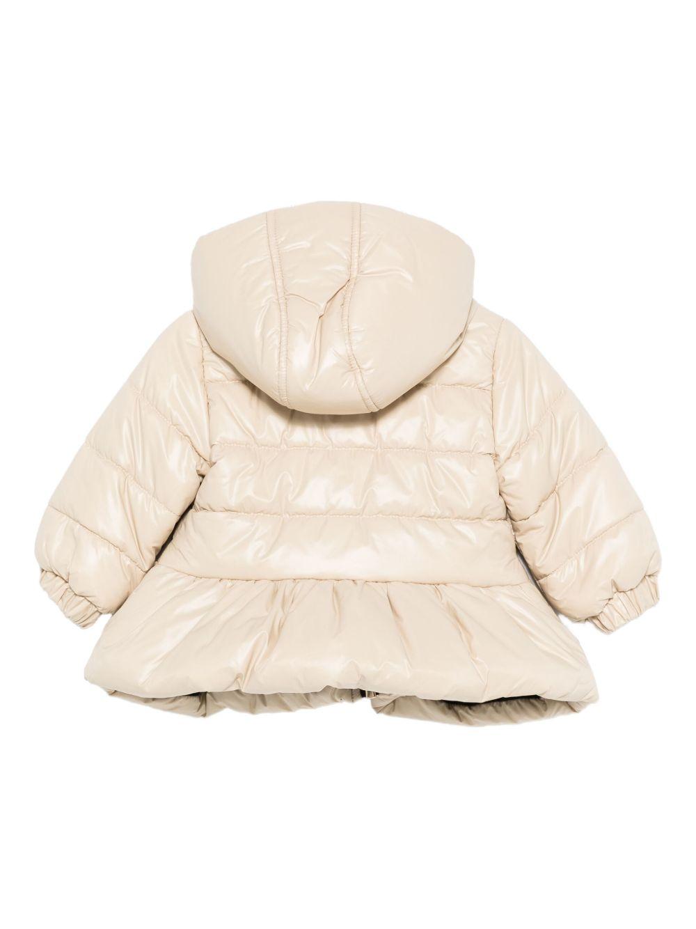 Giubbini per neonata Balmain Kids beige con cappuccio BX2010 N0013 107NE BALMAIN KIDS 