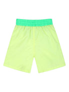 Shorts da mare per bambino Billieblush giallo con applicazione U21728 552 BILLIEBLUSH KIDS 