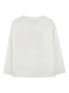 T-shirt per bambini Kenzo Kids bianco con stampa a fiori K61482 117 KENZO KIDS 