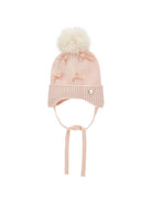 Berretto per neonata Monnalisa Kids rosa con dettaglio con fiocchi 37H005 8064 0091 MONNALISA KIDS 