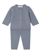 Set Jeannot per neonato Bonpoint grigio in cashmere W05OSEK00006 071 BONPOINT 