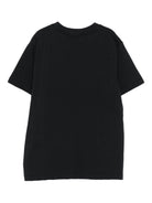 T-shirt per bambino Molo nera con stampa 6W25A204 9628 MOLO 