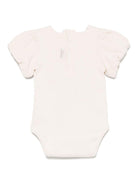 Body per neonata Donsje Nowie beige con motivo con ricamo 3032703 00003 DONSJE 