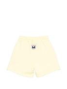 Shorts per bambina MSGM Kids giallo con coulisse S6MSJUBE054 MS075 MSGM KIDS 