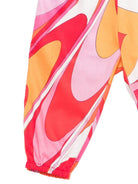 Pantaloni per neonata Emilio Pucci Junior multicolore a fantasia PY6040 S0232 50EAR EMILIO PUCCI KIDS 