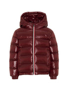 Giubbino per bambini Moncler Enfant bordeaux con design imbottito L29541A00035597Z8 464 MONCLER KIDS 