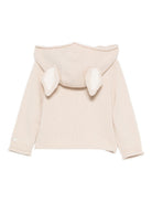 Cardigan per neonata Donsje beige con cappuccio e bottoni 3039602 00037 DONSJE 