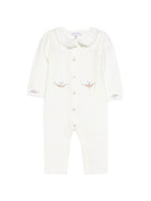 Tutina per neonata Tartine & Chocolat bianco con ricamo a fiori<BR/> CC32000 13 TArtine & Chocolat 