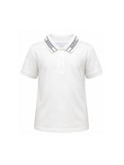 T-shirt per bambino Gucci Kids bianca con logo sul colletto 805405XJHNL 9024 GUCCI KIDS 