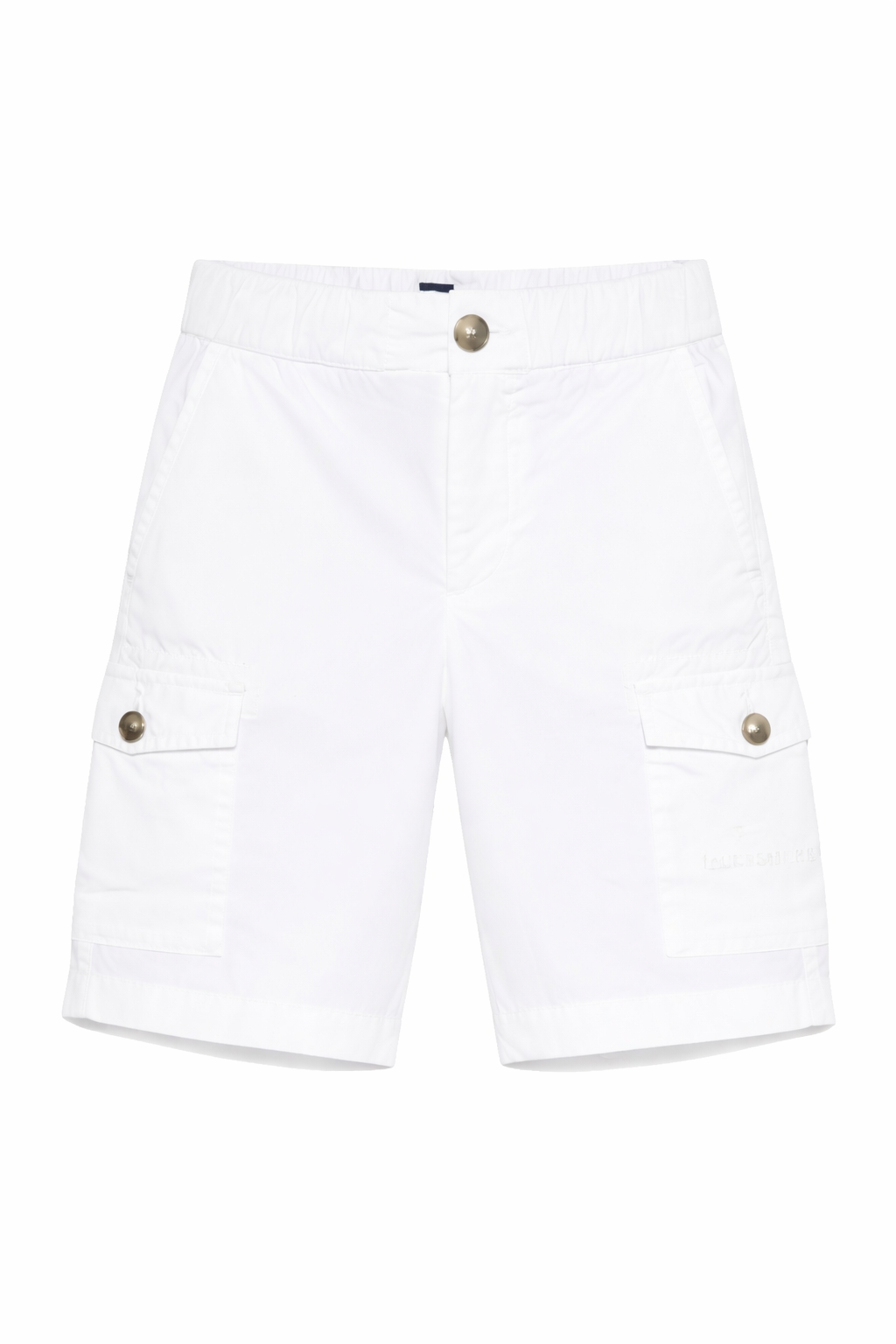Shorts per bambino Paul & Shark Junior bianco con bottoni WUQ002LLC05 10101 PAUL & SHARK KIDS 