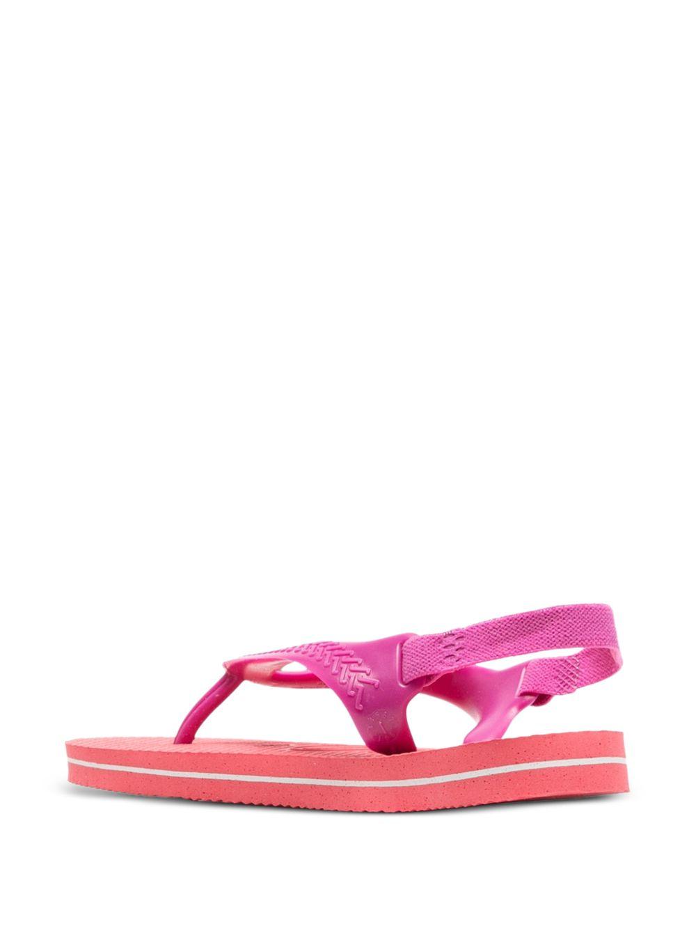 Infradito per bambina Havaianas Kids fucsia con cinturino posteriore 4140577 4380 HAVAIANAS KIDS 