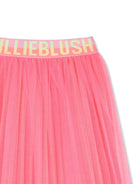 Gonna per bambina Billieblush rosa con banda logo U21865 499 BILLIEBLUSH KIDS 