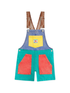 Salopette per bambino Bobo Choses multicolore con applicazione B125AC097 991 BOBO CHOSES 
