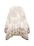 Abito per bambina Etro Kids beige con stampa Paisley all-over GZ5A30 K0323 102BG ETRO KIDS 