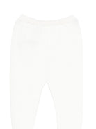 Set maglia con pantaloni per neonata Paz Rodriguez avorio con finitura in pizzo 103-123230 6062 PaZ RODRIGUEZ KIDS 