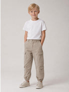 Pantaloni per bambino Stella McCartney Kids verde con stampa cactus TZ6H20 Z0628 774 STELLA McCARTNEY KIDS 