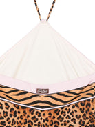 Costume da bagno Meryem da donna MC2 Saint Barth marrone con stampa animalier MRYE001 09531L MC2 ST. BARTH 