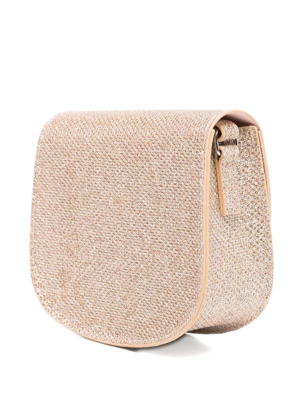 Borsa per bambina Aruna Seth color oro con applicazione farfalle BAG01 GOLD ARUNA SETH KIDS 