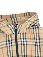 Giubbino per bambina Burberry Kids beige con motivo Vintage Check 8117893 B9368 BURBERRY KIDS 