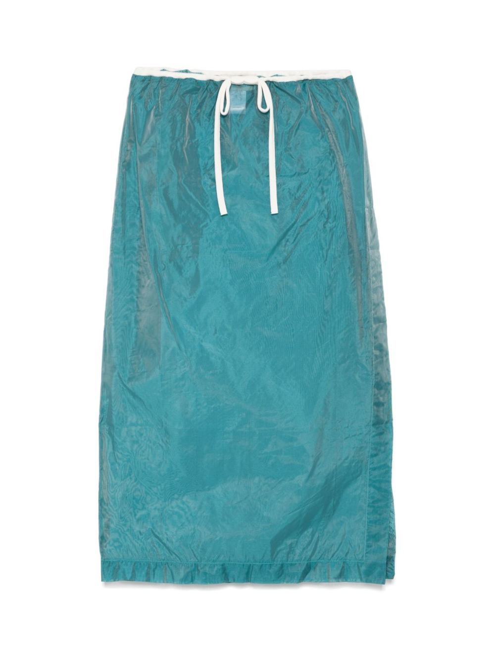Gonna midi per donna THE M Olimpia verde con vita con coulisse elasticizzata OLIMPIA COBALTO THE M 