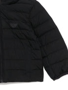 Giubbino per neonato Emporio Armani Kids blu con design trapuntato EB000417 AF14935 UB118 EMPORIO ARMANI KIDS 
