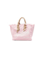 Borsa Vanity MC2 Saint Barth rosa con manici avvolti da foulard VANI045 09249L MC2 ST. BARTH KIDS 