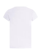T-shirt per bambina Polo Ralph Lauren Kids bianca con stampa orsetto sul davanti 312A98403 001 Ralph Lauren kids 