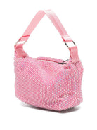 Borsa a tracolla per bambina Molo rosa con decorazioni in cristalli 7S26V105 8058 MOLO KIDS 