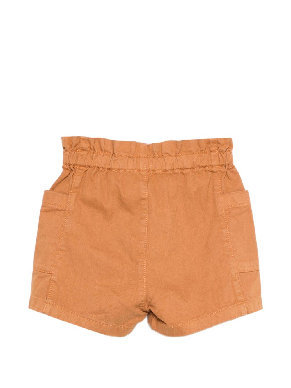 Shorts Nougat per neonato Bonpoint marroni con vita elasticizzata S06XBEW00006 066B BONPOINT KIDS 