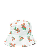 Cappello da pescatore per bambino Bobo Choses azzurro con stampa pomodoro all-over B126AI020 611 BOBO CHOSES KIDS 