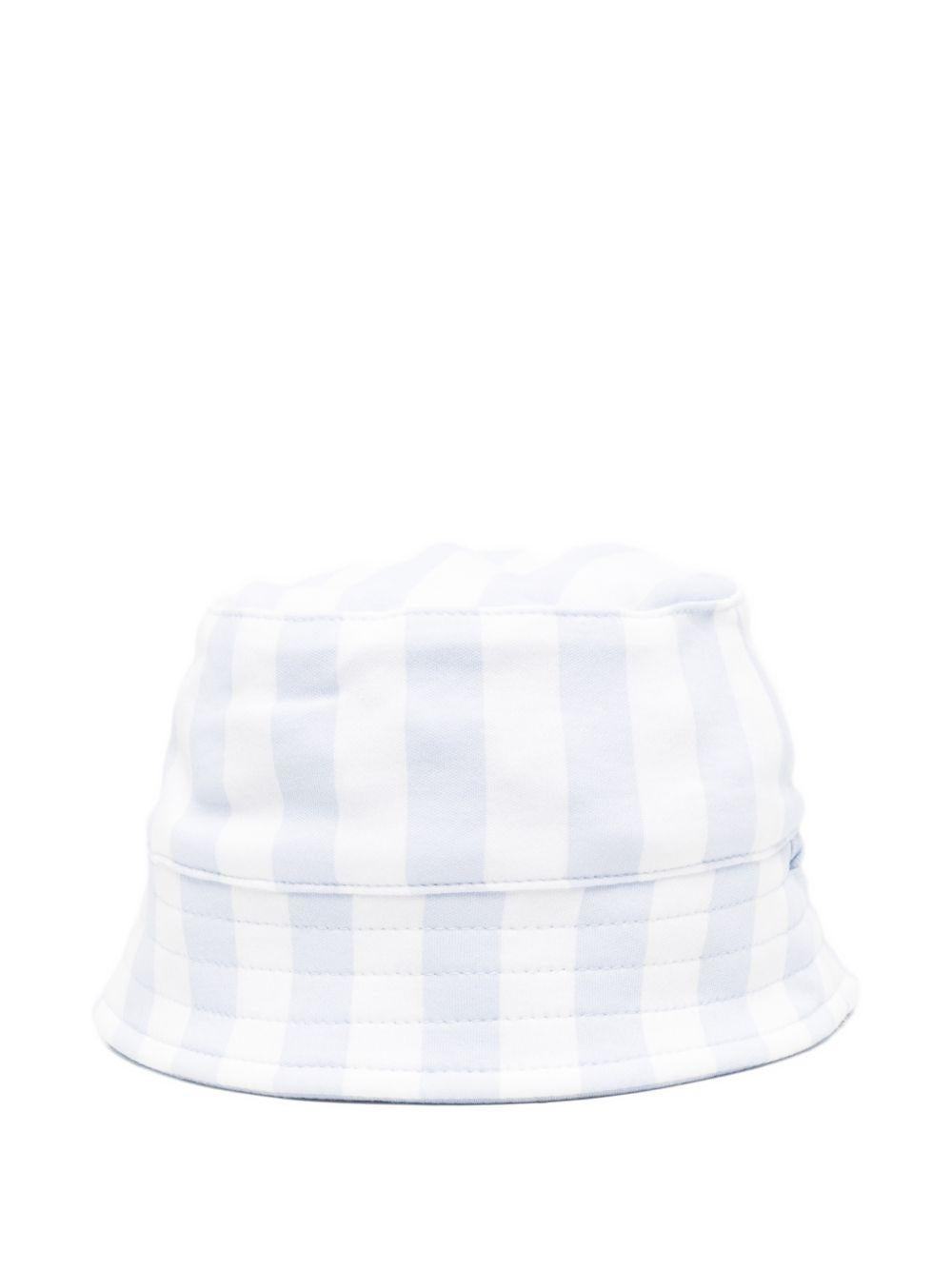 Cappello a pescatore per neonato Boss Kids azzurro con design a righe J53097 771 BOSS KIDS 