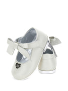 Ballerine per bambina Monnalisa Kids bianche con applicazione fiocco 83H000 8777 0001 MONNALISA KIDS 
