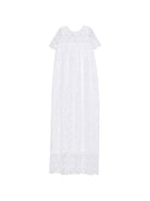 Abito battesimale per neonata Jesurum Baby bianco in pizzo FIORE 103160 193160 VAR.71 JESURUM KIDS 