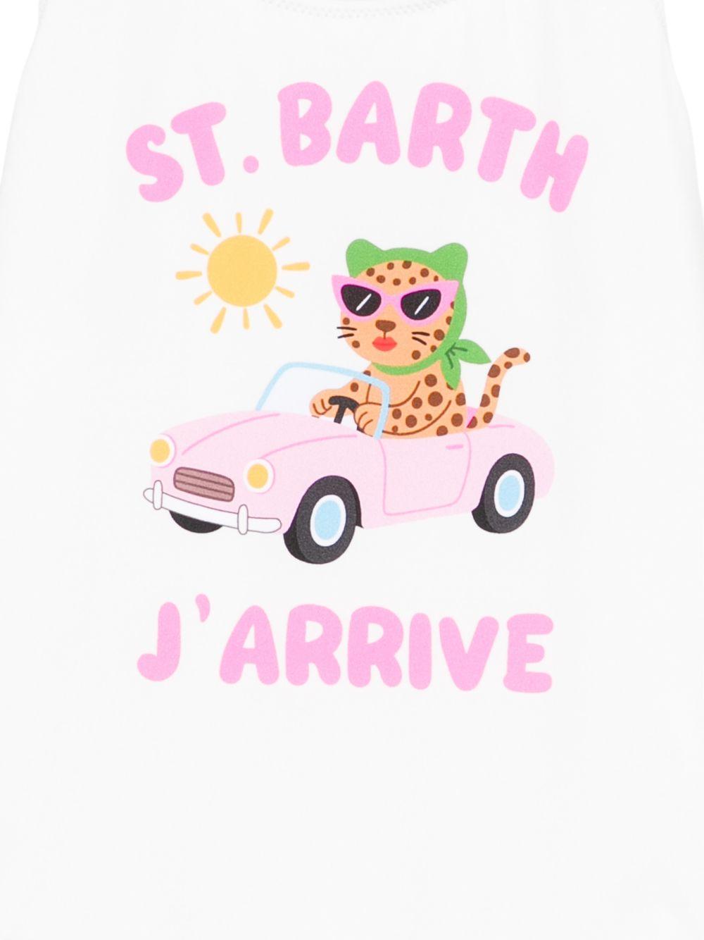 Costume da bambino MC2 Saint barth Kids beige con cinghie CARO001 03866L MC2 ST. BARTH KIDS 