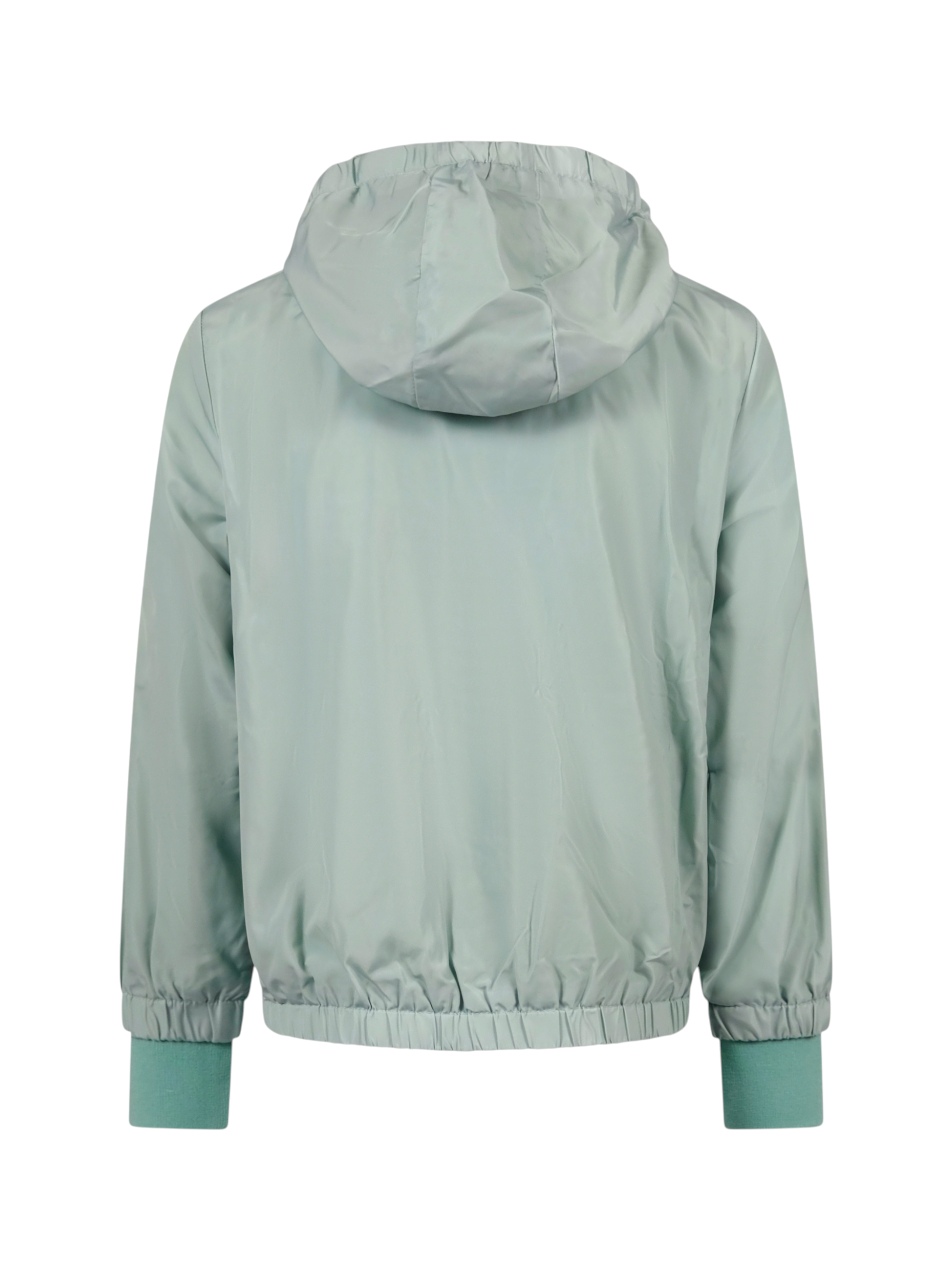 Giubbino per bambina Stella McCartney Kids verde con logo sul davanti TY2B37 Z0537 754 STELLA McCARTNEY KIDS 
