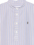 Camicia per bambino DONDUP Kids bianca con design a righe DMCA0510CR024 R001 DONDUP KIDS 