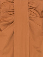 Gonna per donna Merci marrone ruggine con dettagli arricciati GOM027 RUST MERCI 