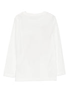 T-shirt per bambino Stella McCartney Kids bianco con stampa scoiattolo TX8R20 Z0434 101 STELLA McCARTNEY KIDS 