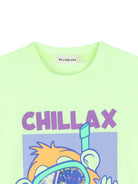 T-shirt per bambino Billieblush verde con stampa grafica U21697 552 BILLIEBLUSH KIDS 