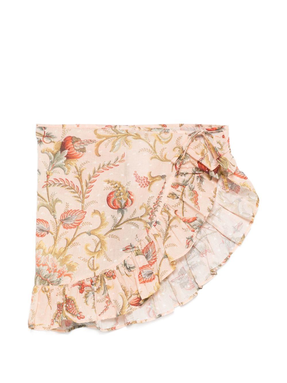 Pareo per bambina ETRO KIDS beige con motivo paisley GYCA09 M0082 458MC ETRO KIDS 