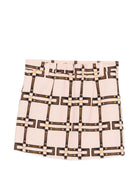 Gonna per bambina Elisabetta Franchi La Mia Bambina rosachiaro con fibbia EFGO2120GAE01 C053 ElISABETTA FRANCHI 