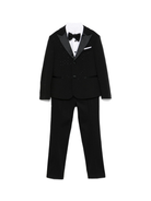 Abito con paillettes (set di tre) per bambino Colorichiari nero con passanti ML507953 4806 90 COLORICHIARI KIDS 